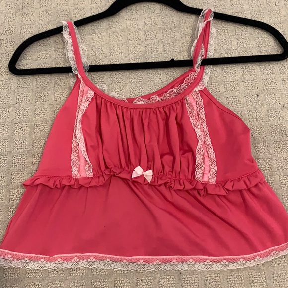 pink cami top - Picture 2 of 2